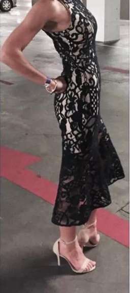 Rodeo Show Madrid Dress Black Lace 6