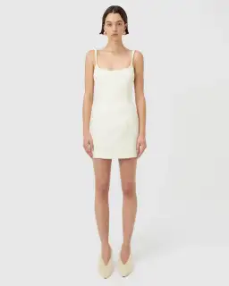 Camilla And Marc Malla Mini Dress Cream Size 12