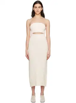 Camilla and Marc Jasper Knit Dress Ivory Size XS / AU 6