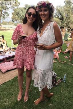 Kookai Red floral dress 6