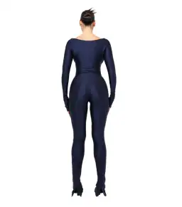Cou coo Lanai Long Sleeve Top and Leggings Set in Midnight Sky Size AU 12 for rent on The Volte - image 2