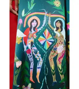 Alémais Agatha Midi  Dress Green Size AU 12 for rent on The Volte - image 5