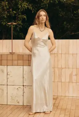 Manning Cartell High Voltage Slip Dress Nude Silver Size 8 for rent on The Volte - image 5