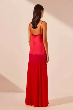 Shona Joy Moraya Maxi Dress Chilli Size AU 8 for rent on The Volte - image 2