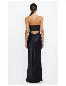 BEC + BRIDGE - Halle Strapless Dress in Black Size AU 10  for rent on The Volte - image 3