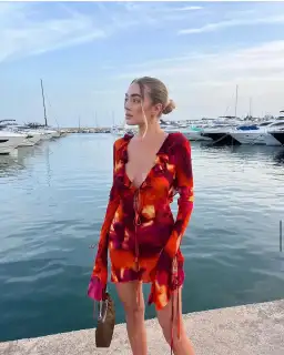 Rat & Boa - Dali Mini Dress Size XS / AUS 6 for rent on The Volte - image 3