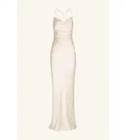 Shona Joy La Lune Lace Back Maxi Dress Cream Size XS / AU 6 for rent on The Volte - image 4
