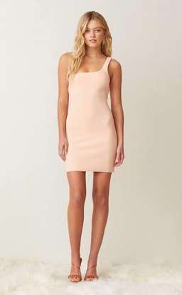 Bec & Bridge Ruby Mini Dress Peach size 6