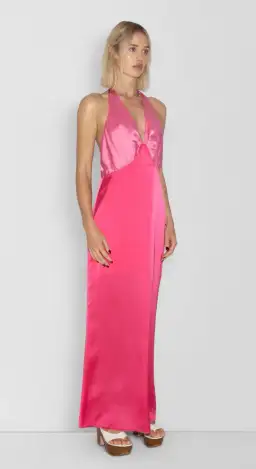 The Wolf Gang Oahu Slip Dress Hot Pink Size M / AU 10 for rent on The Volte - image 4