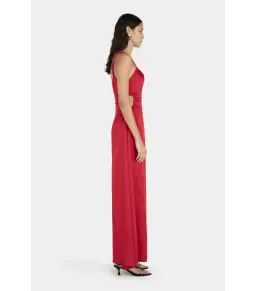 Hansen and Gretel Carlos Dress Samba Red Size AU 8 for rent on The Volte - image 3
