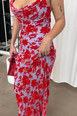 Rat & Boa Athena Dress Red Size Medium / AU 10 for rent on The Volte - image 3