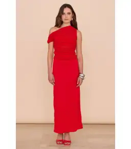 Sovere Thea Mesh Dress Chilli Size S / AU 8 for rent on The Volte - image 1