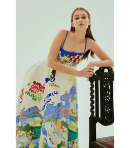 Alemais Nadia Sundress Print Size AU 12 for rent on The Volte - image 3