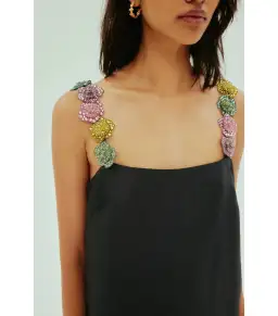 Alemais Lolita Mini Dress Black Size AU 10 for rent on The Volte - image 2