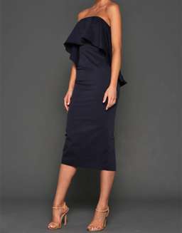 Elle Zeitoune Tanisha Dress Navy 12