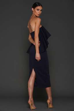 Elle Zeitoune Tanisha Dress Navy 12