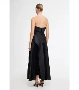 Acler Hammil Midi Dress in Black Size AU 10  for rent on The Volte - image 3