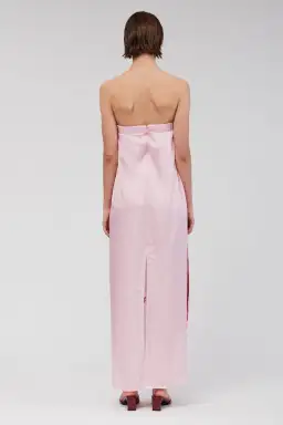 Suboo Emilia Bustier Maxi Dress Pink Floral Size S / AU 8 for rent on The Volte - image 3