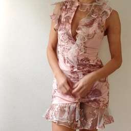 Atoir Stars valentines Mini Dress Pink Size 6 for rent on The Volte - image 4