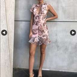 Atoir Stars valentines Mini Dress Pink Size 6 for rent on The Volte - image 3