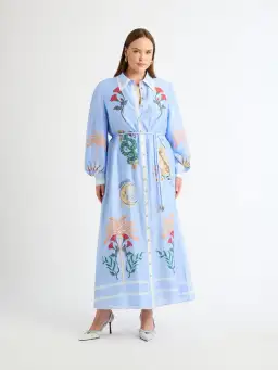 Sheike Mystic Maxi Dress Print Size 6
