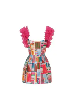 Eliya The Label Ravello Dress Multi Size 14 for rent on The Volte - image 4