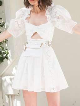 Alice McCALL Sunday Rose Dress White 10 for rent on The Volte - image 1