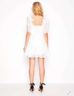 Alice McCALL Sunday Rose Dress White 10 for rent on The Volte - image 3