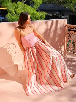 Aston Studio Off Shoulder Mini Dress Apple Size S / AU 8 for rent on The Volte - image 2