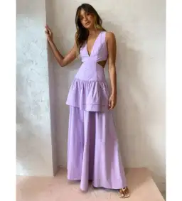 Manning Cartell Sweet Escape Maxi Dress Purple Size 10 for rent on The Volte - image 1