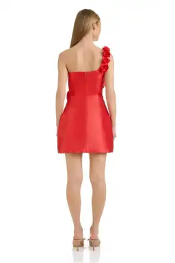 Eliya The Label - Amara Mini Dress - Red Size 14 for rent on The Volte - image 4