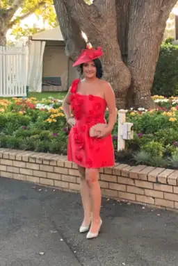 Eliya The Label - Amara Mini Dress - Red Size 14 for rent on The Volte - image 1