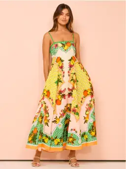 Alemais Lemonis Sundress Multi Size AU 10 for rent on The Volte - image 2