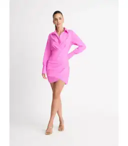 Sheike Malibu Mini Dress Pink Size AU 6