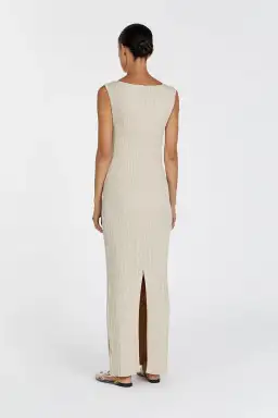 Dissh Sienna Knit Midi Dress Stone Size S / AU 8 for rent on The Volte - image 3
