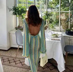 Lamperos Atelier Perseus Maxi Dress Multi One Size for rent on The Volte - image 3