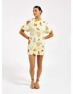 Roame Oasis Mini Dress Print Size 10