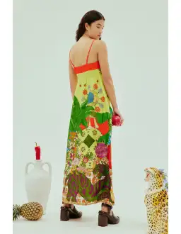 Alamais Tiger Day Dress Multi Size AU 6 for rent on The Volte - image 6