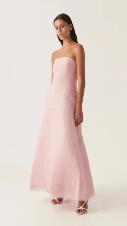 AJE Soundscape Dress in Pink Size 10 for rent on The Volte - image 2