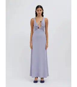 Christopher Esber Spiral Crystal Tank Dress in Lavender Size AU 8 for rent on The Volte - image 1