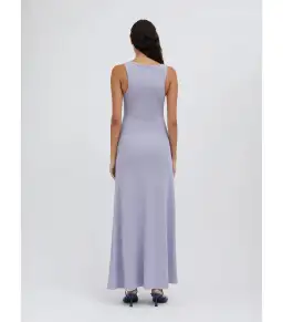 Christopher Esber Spiral Crystal Tank Dress in Lavender Size AU 8 for rent on The Volte - image 4