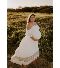 Coven & Co Folklore Gown White Size XS / AU 8  for rent on The Volte - image 1