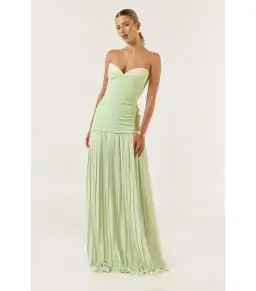 She Is OLLÁ Nicolette Dress Green Size S / AU 8 for rent on The Volte - image 3