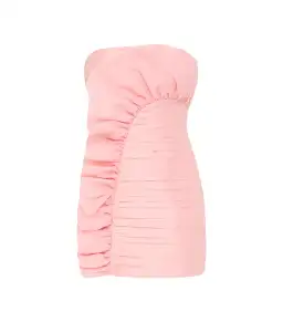 Aje Telma Mini Dress in Pink Quartz Size AU 8 for rent on The Volte - image 5