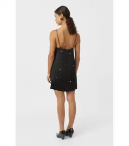 Camilla and Marc Constellation Mini Dress Black Size AU 10 for rent on The Volte - image 3