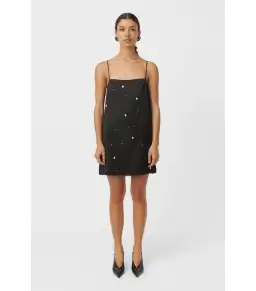 Camilla and Marc Constellation Mini Dress Black Size AU 10 for rent on The Volte - image 1