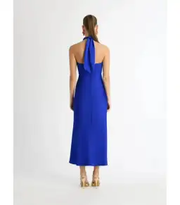 Sheike Jasmine Midi Dress in Calton Blue Size AU 6   for rent on The Volte - image 2