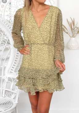 Stevie May - French vanilla mini dress XS/6