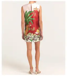 Alemais Tiger Mini Dress Multi Size AU 6 for rent on The Volte - image 2