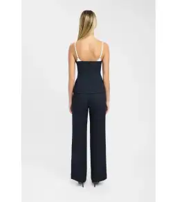 Kookai Ariel Contrast Top Black Size 38 / AU 10 for rent on The Volte - image 3